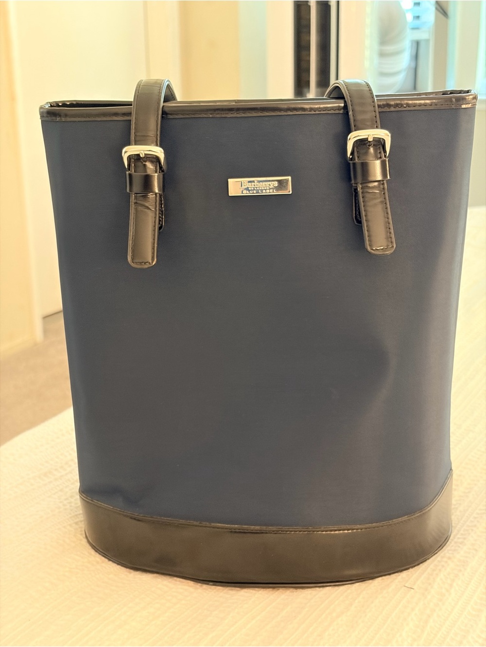 Burberry Blue Label Bucket Tote Bag